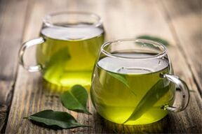 zelený čaj pre stredomorskú stravu