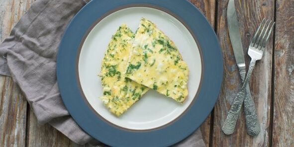 omeleta so zeleninou pre dukanovú diétu