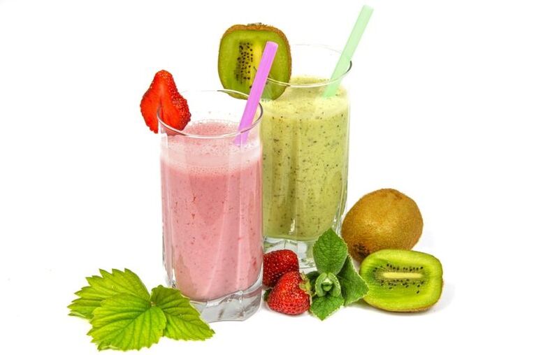 ovocné smoothies na chudnutie a očistu tela